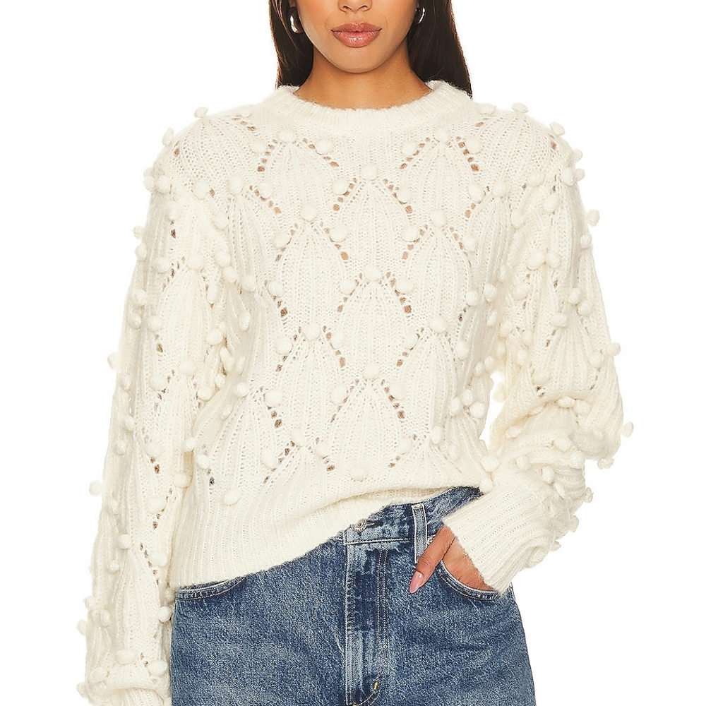 ASTR the labels lexi pom sweater size xl